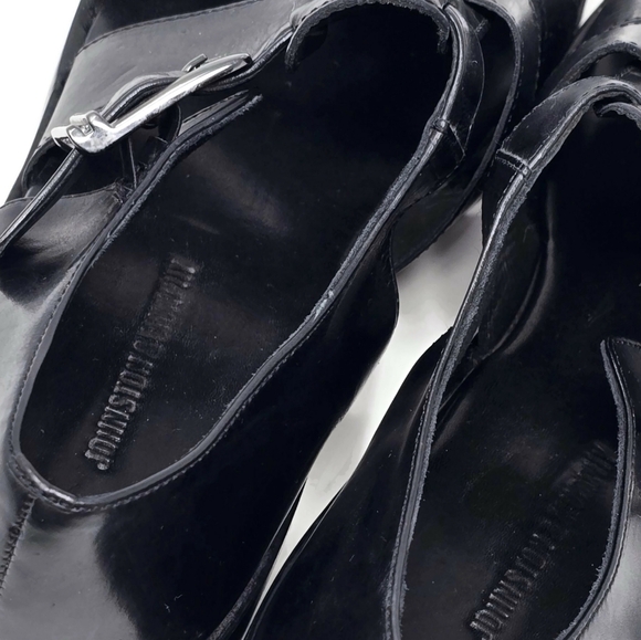 Men\'s Black Leather Sandals